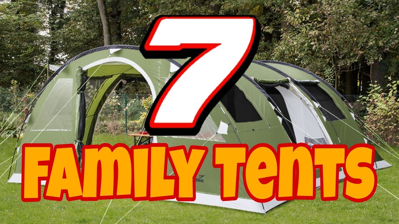 ✅ 7 tende da campeggio familiare