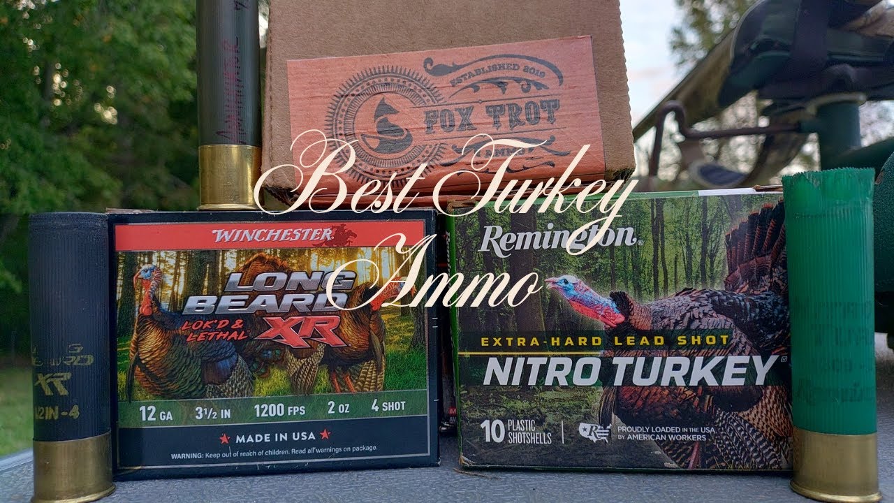 Best Turkey Ammo FOX TROT TSS vs LONG BEARD XR and NITRO TURKEY