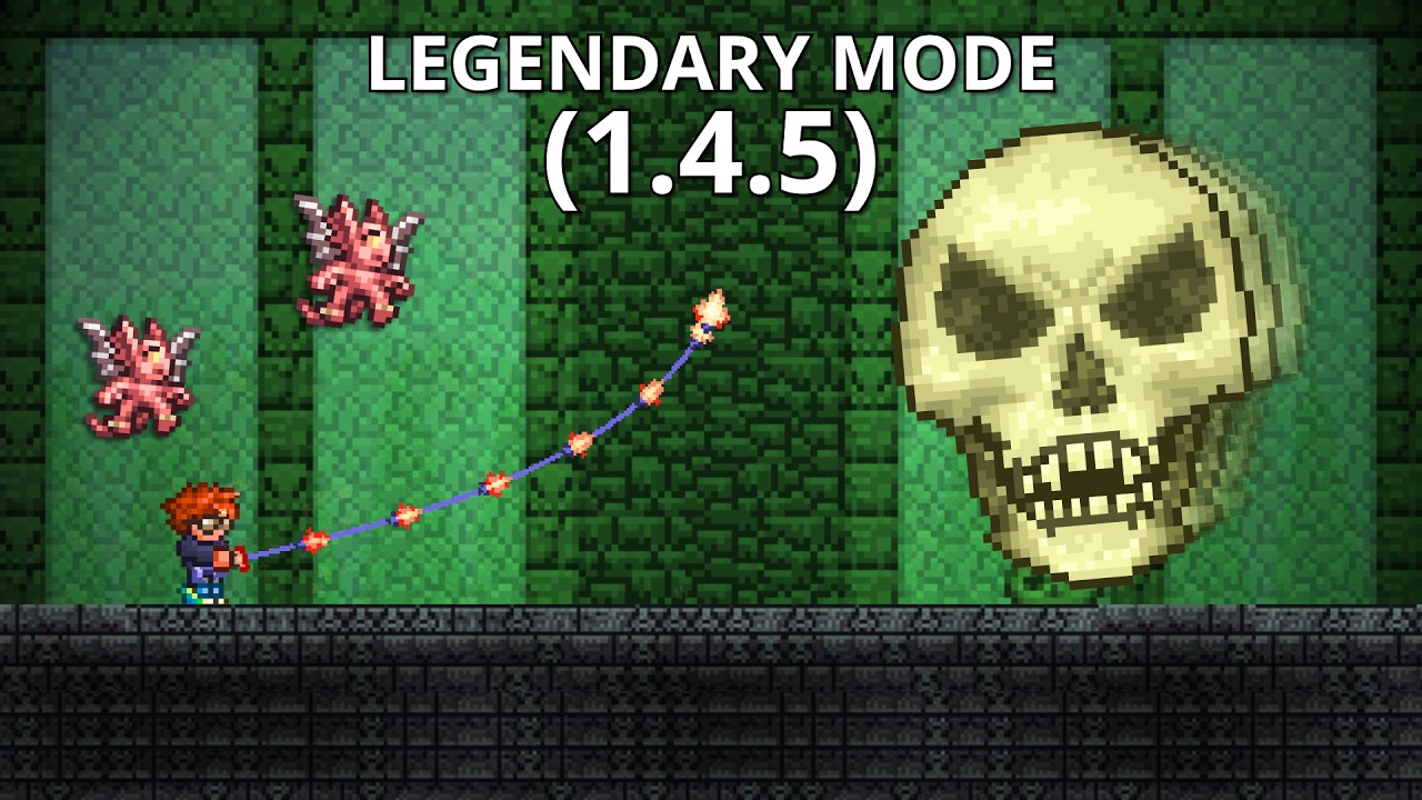 🔴Terraria 1.4.5 is GOATED (Let's beat Skeletron)