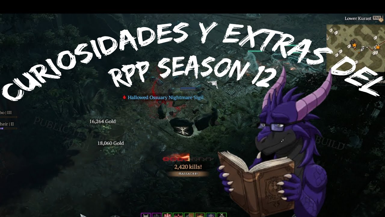 Diablo 4 - RPP Season 12, Curiosidades y extras