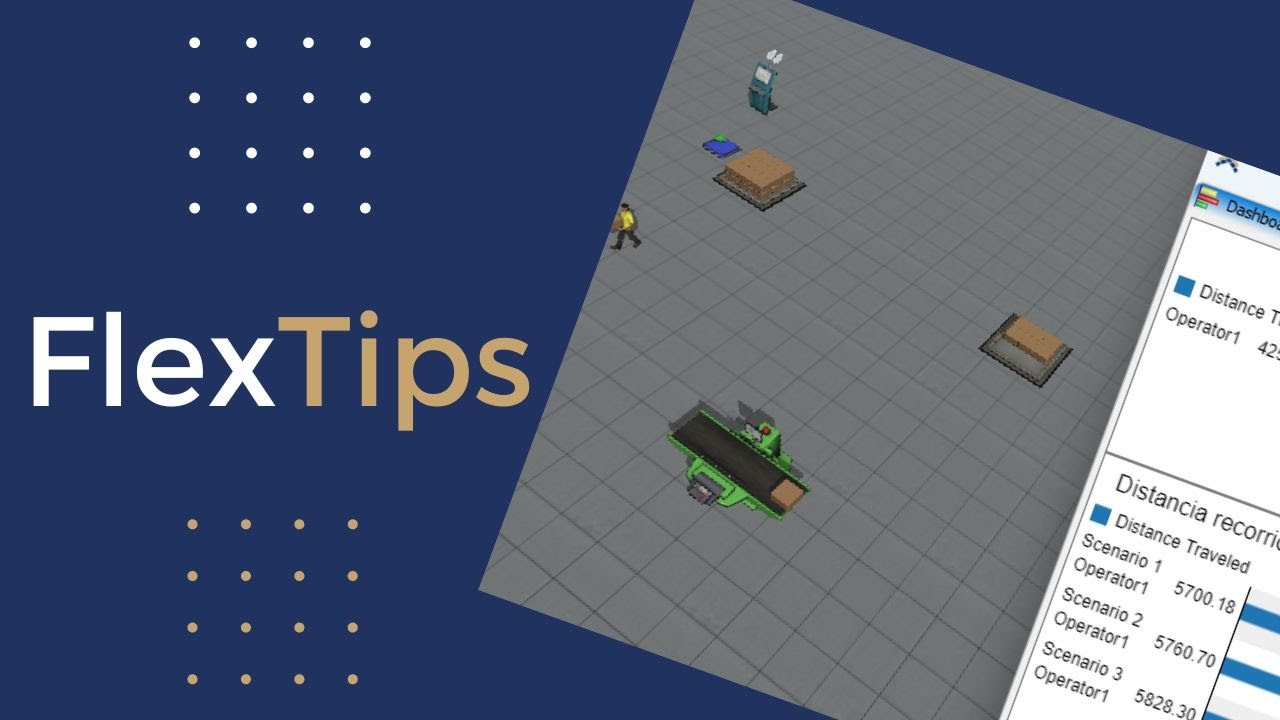 FlexTips - ¿Cómo crear diferentes diseños de Layouts en un modelo de FlexSim?