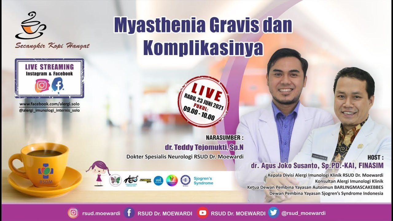 Myasthenia Gravis dan Komplikasinya  |  Secangkir Kopi Hangat