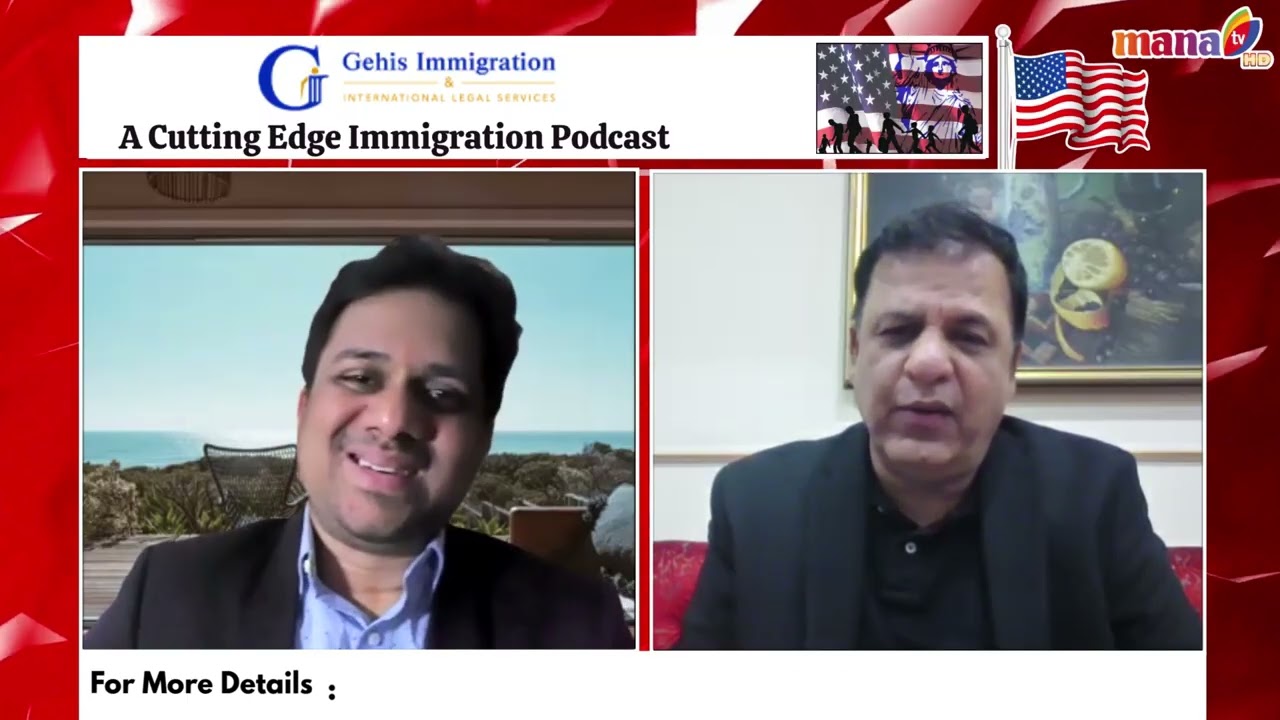 Cutting-Edge Immigration Insights || Exclusive Interview with Attorney Naresh M. Gehi || MANA TV