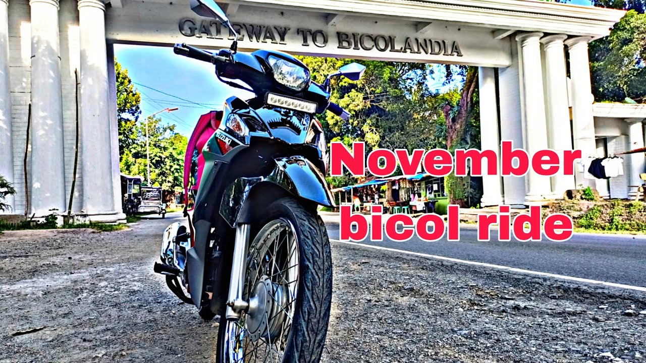bicol ride na flatan Ako! malubak na Daan ingat! Suzuki smash 115 (legendary)