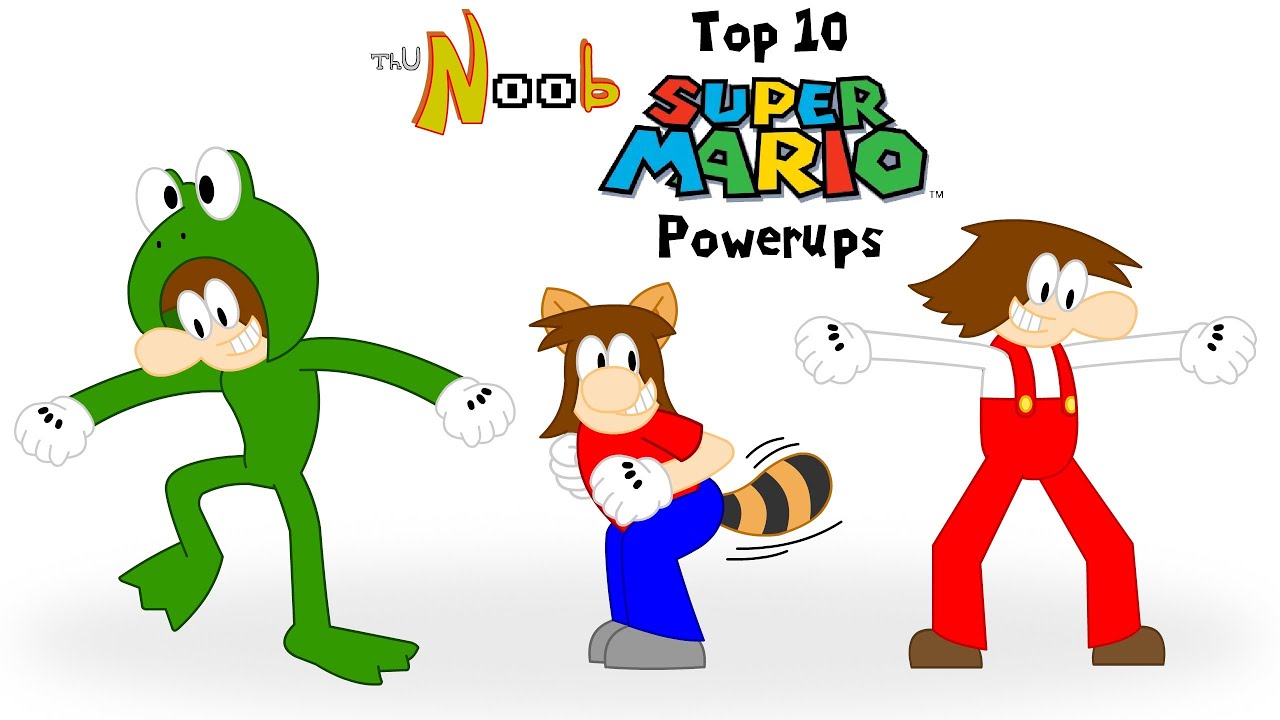 ThuN00b: Top 10 Super Mario Powerups