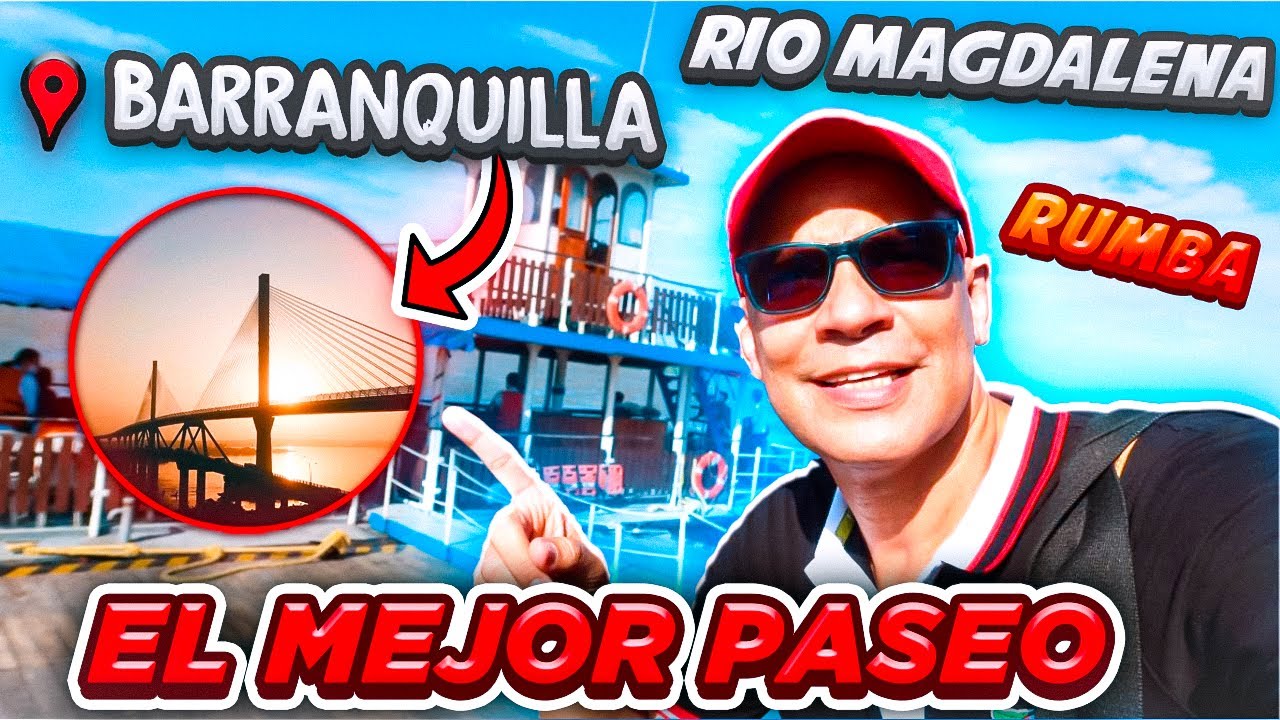 Tour  por el Rio 👈UNICO EN COLÓMBIA 🇨🇴☝️Barranquilla