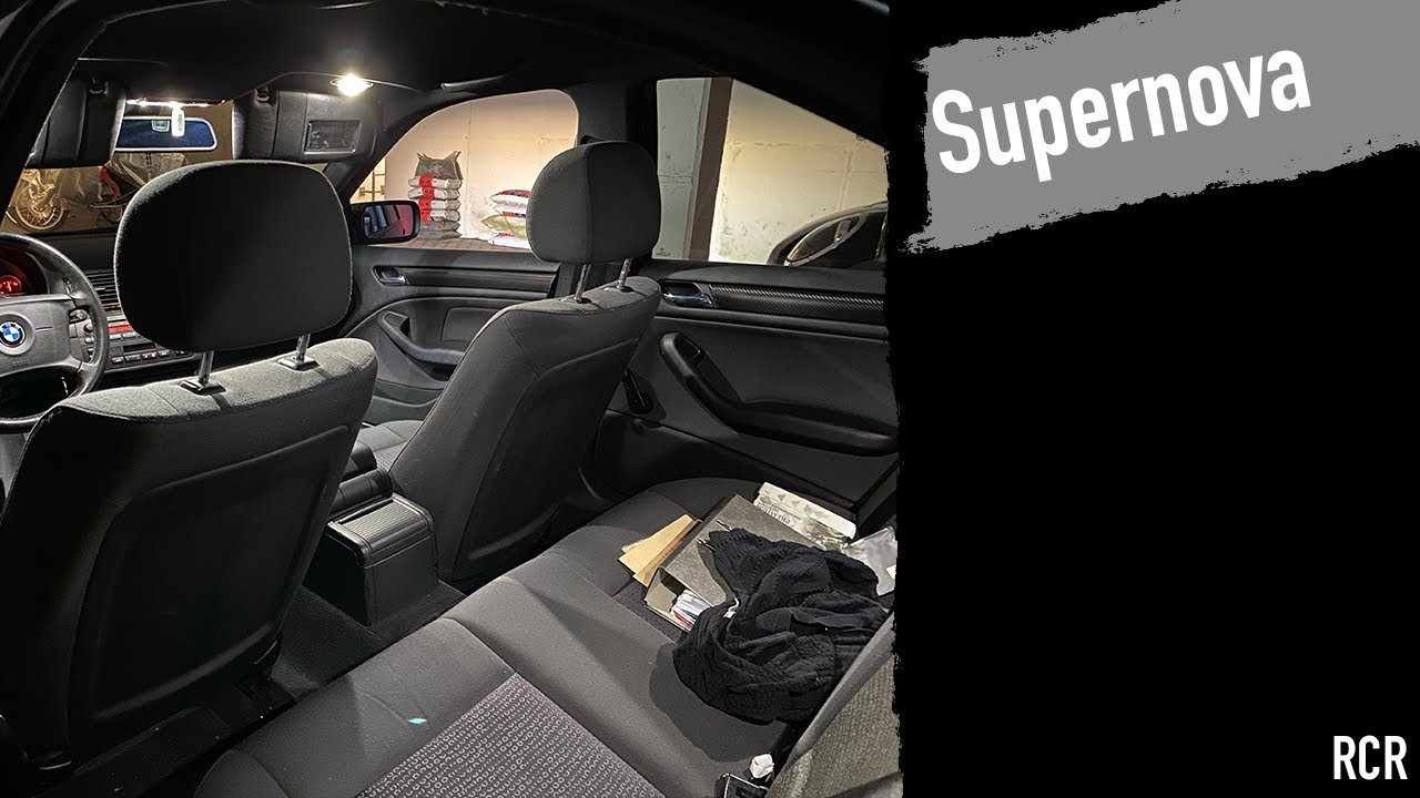 BMW 3er E46 Limo // LED Innenraumbeleuchtung