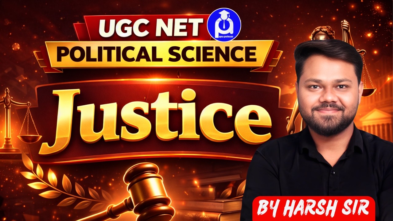 UGC NET Political Science | Justice || @DrLokeshBali