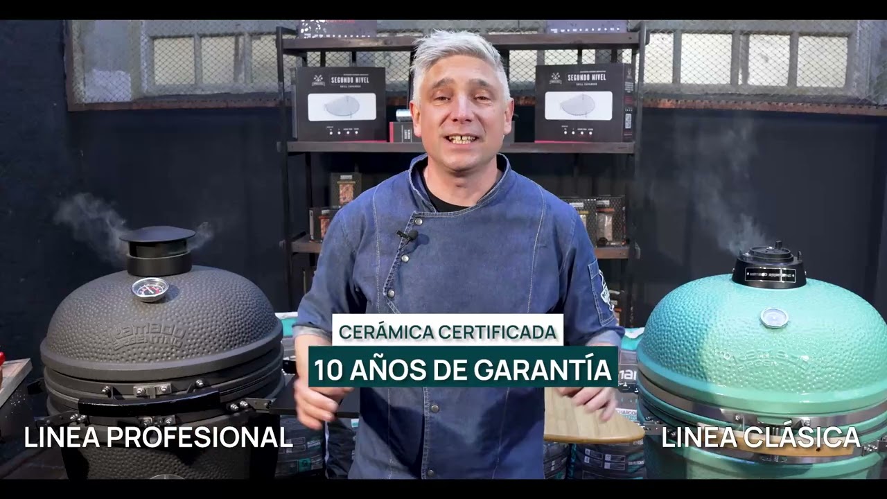 🔥Kamado Argentino Línea Tradicional vs. Kamado Argentino línea  Profesional 3.0 🔥