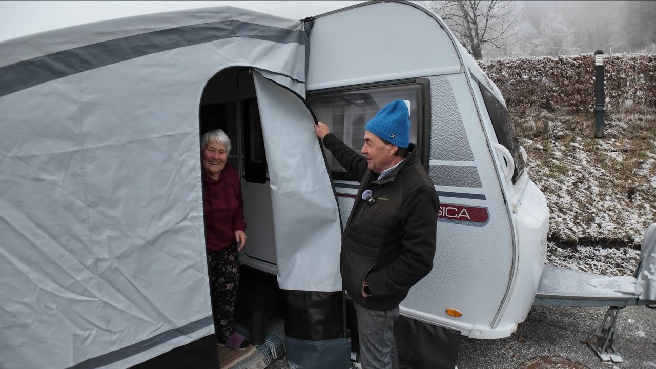 Camperin Elbeth (88) lebt seit 1978 im Alpencamping in Nenzing mehrere Monate pro Jahr #camping