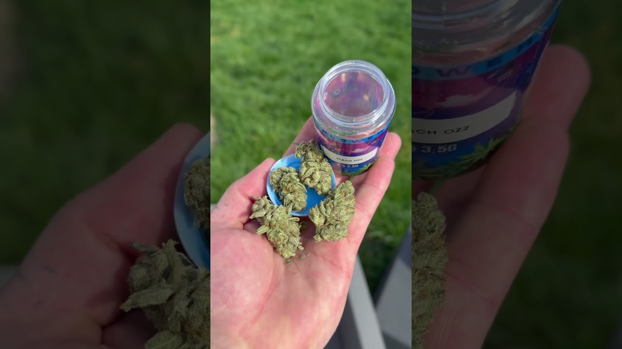 Peyote cookies & peach Oz