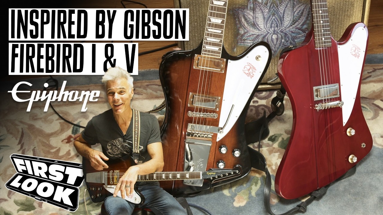 Epiphone вдохновлён демо-версиями Gibson Firebird I и V | Первый взгляд