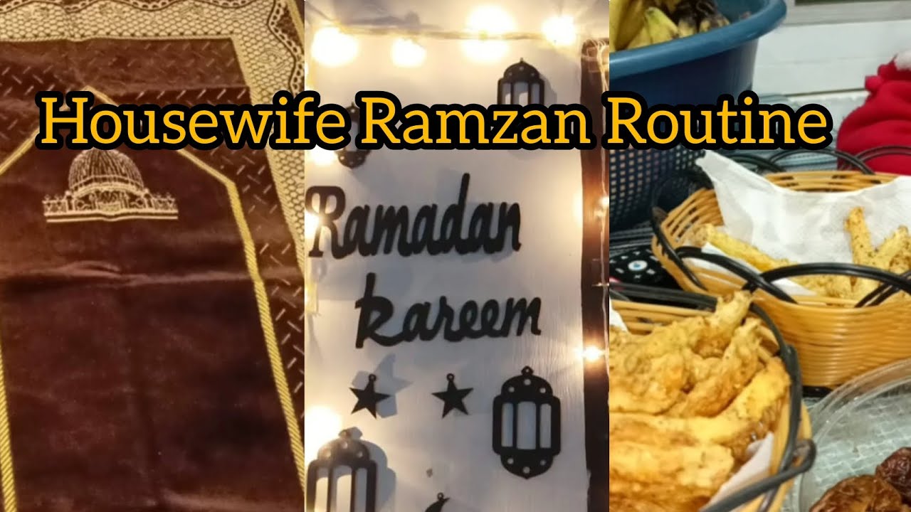 Housewife Ramzan RoutineRamzan Ki Pehli Sehri ❤️ Se Iftar Tak Mera Pura Din
