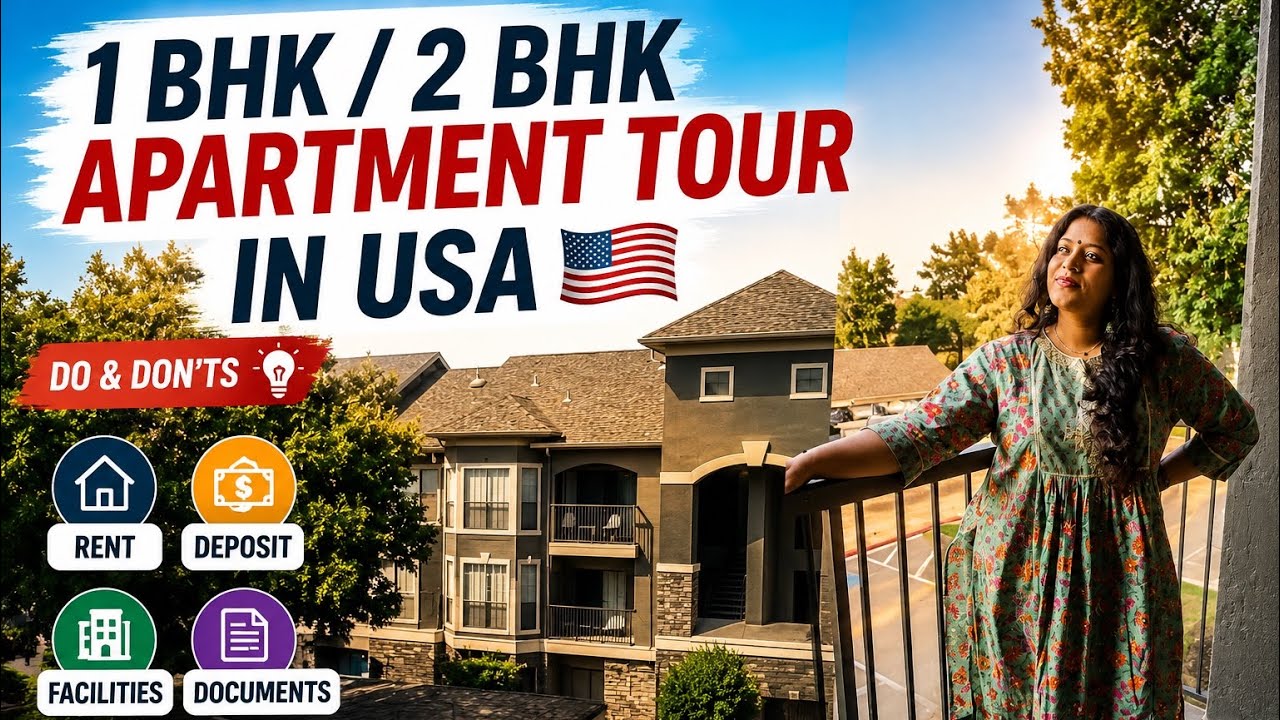 Rented USA apartment house tour 🇺🇸| American apartment Rent ,listing website & document required