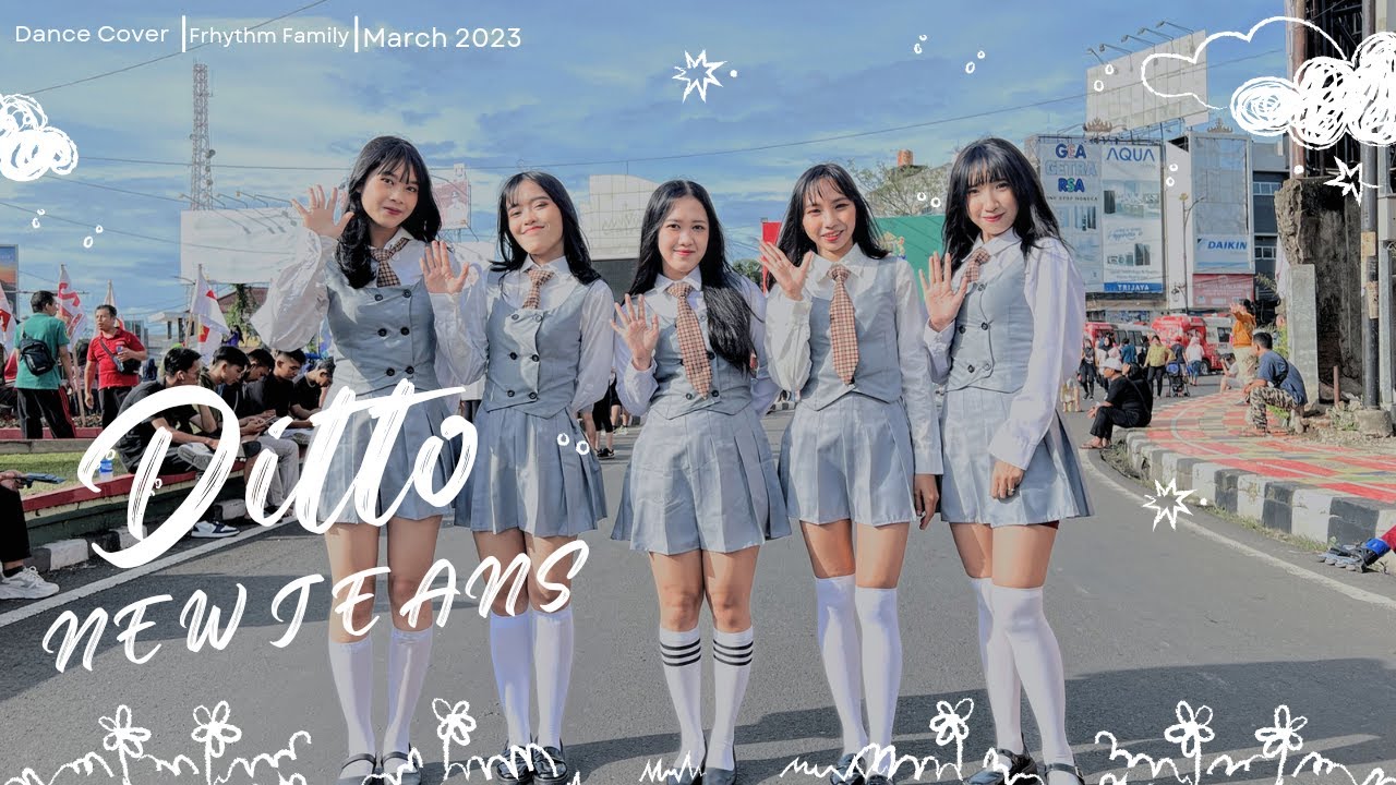 [KPOP IN PUBLIC CHALLENGE] NewJeans (뉴진스) 'Ditto' Dance Cover by Moonlight from Lampung