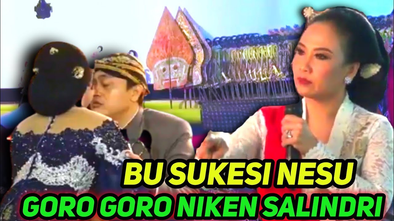 MOMEN TERLUCU DALANGE BERMESRAAN DENGAN NIKEN SALINDRI,,GAWE CEMBURU BU SUKESI