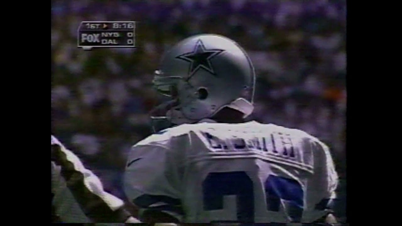 New York Giants @ Dallas Cowboys, Week 2 1996 1st Half
