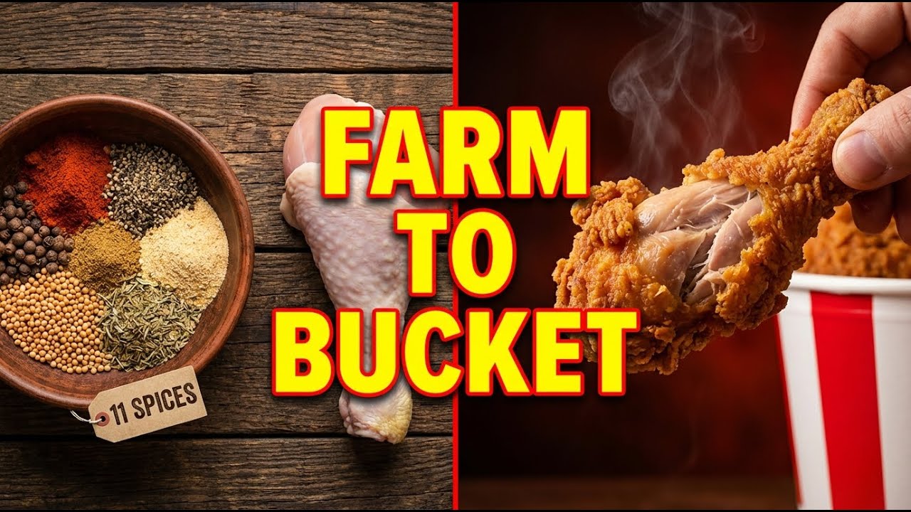 Inside the 1,000,000 LB World’s Largest KFC Factory: A Cinematic Journey: From Chicken Farm to Fryer