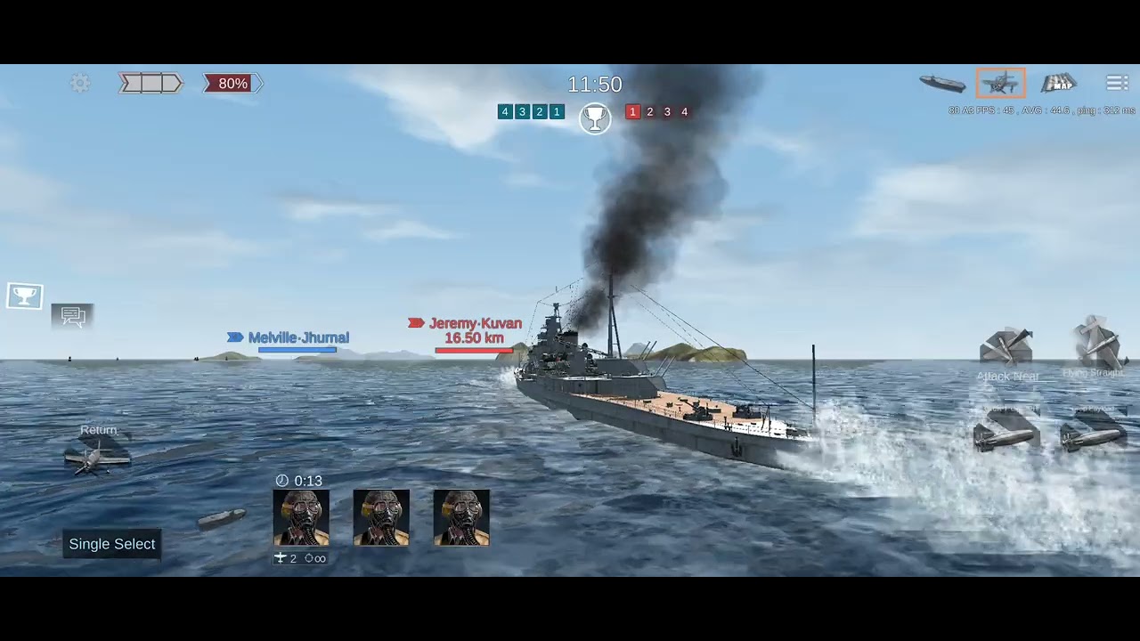 Ara Ara (naval Frontline II episode 27 ijn atago)