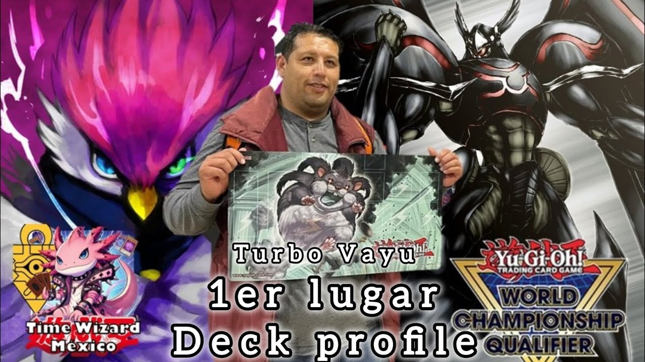 Turbo Vayu 1er Lugar Torneo por Eliminación Formato Edison Regional CDMX Yu-Gi-Oh! 2025