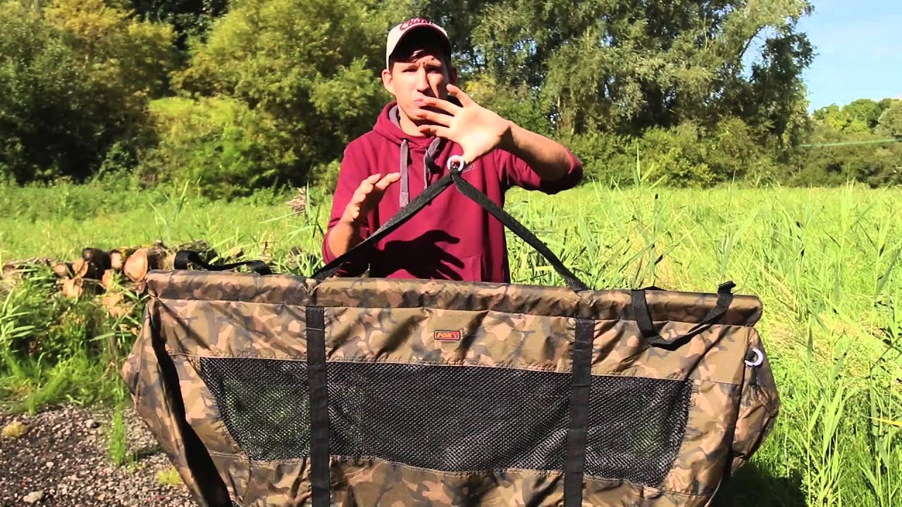 ***CARP FISHING TV*** NEW Camo STR Weigh Sling