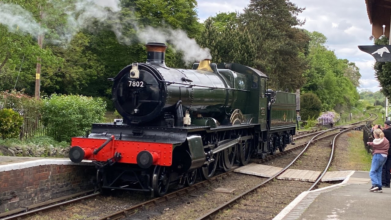 Severn Valley Railway Thrash & Ride 2025 | Ft. GWR 7802 ‘Bradley Manor’ & BR 33108 | 5/6/2025