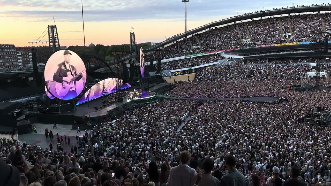 Coldplay - The Scientist (Live Gothenburg 2023) 4K