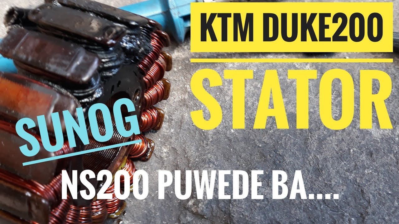 STATOR PROBLEM DUKE200  | NS200 STATOR REPLACEMENT FOR KTMDUKE