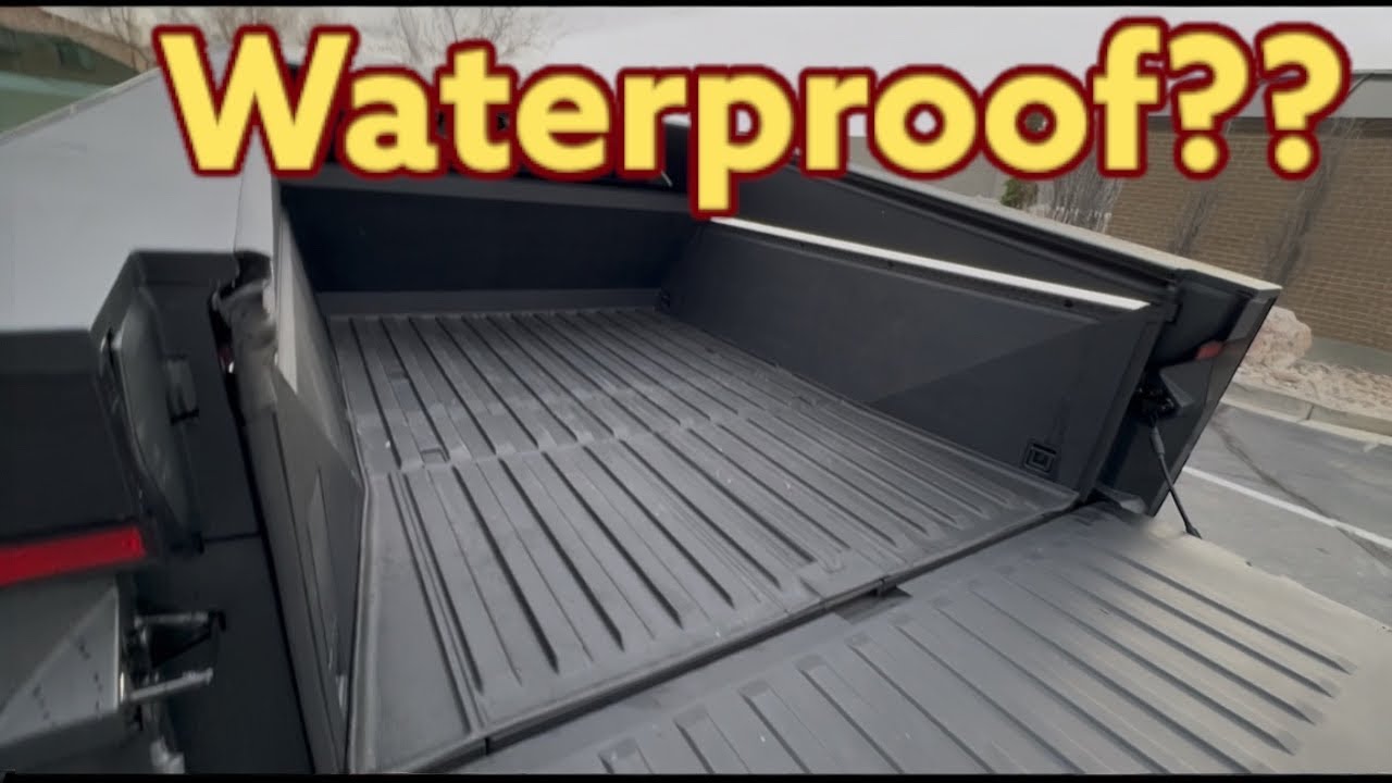 Tesla Cybertruck Bed Cover Leaks But There Is A Fix For It, Kinda!