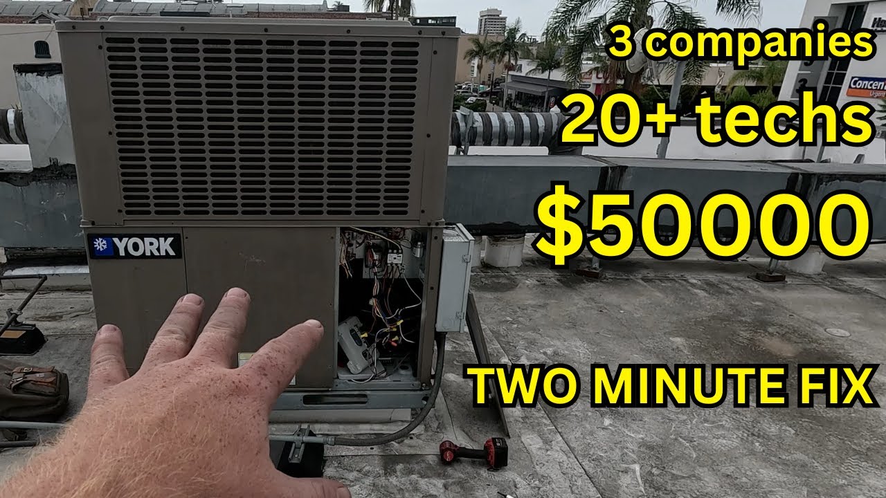 $50,000 HVAC Install Mistake Required Two Minute Fix