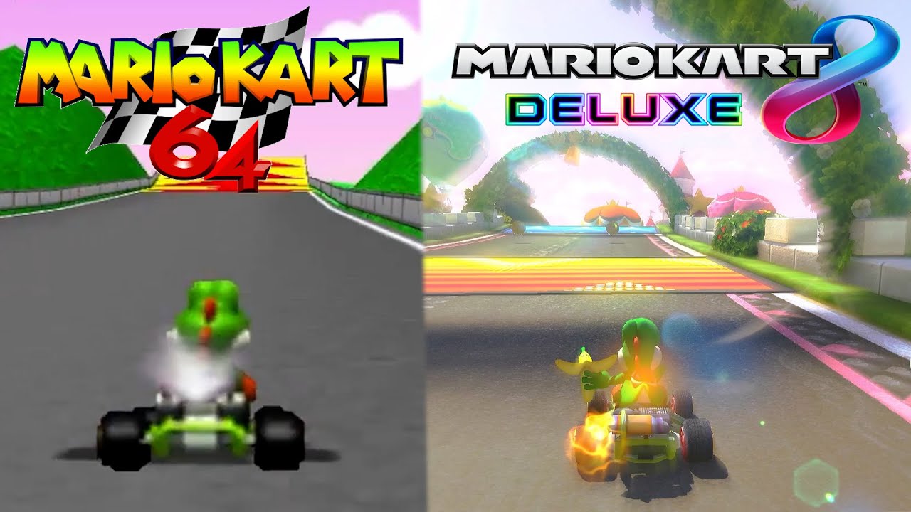 All N64 Tracks In Mario Kart 8 Deluxe