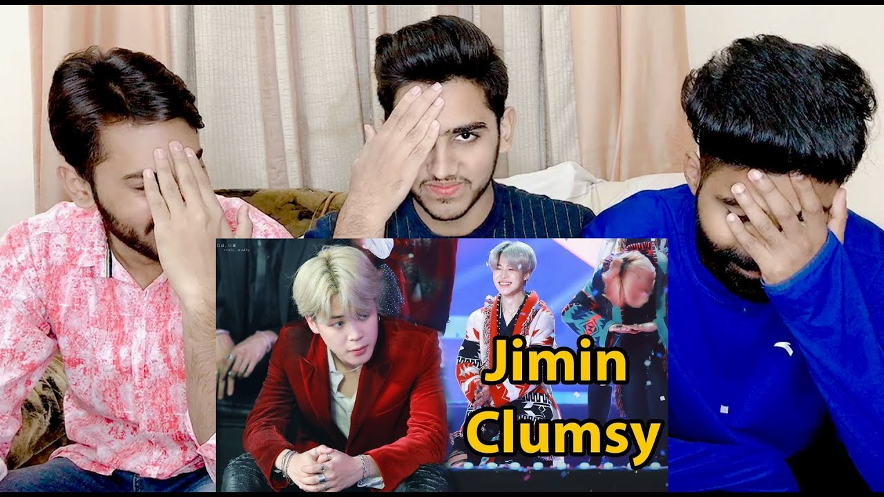 REACTION ON || JIMIN CLUMSY MOMENTS || 3H REACTERS