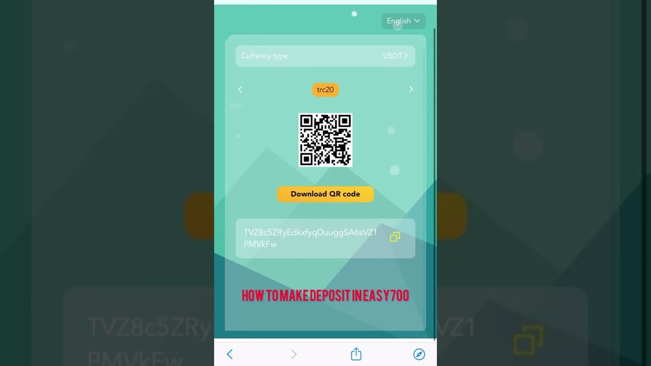 how to make deposit in easy700
