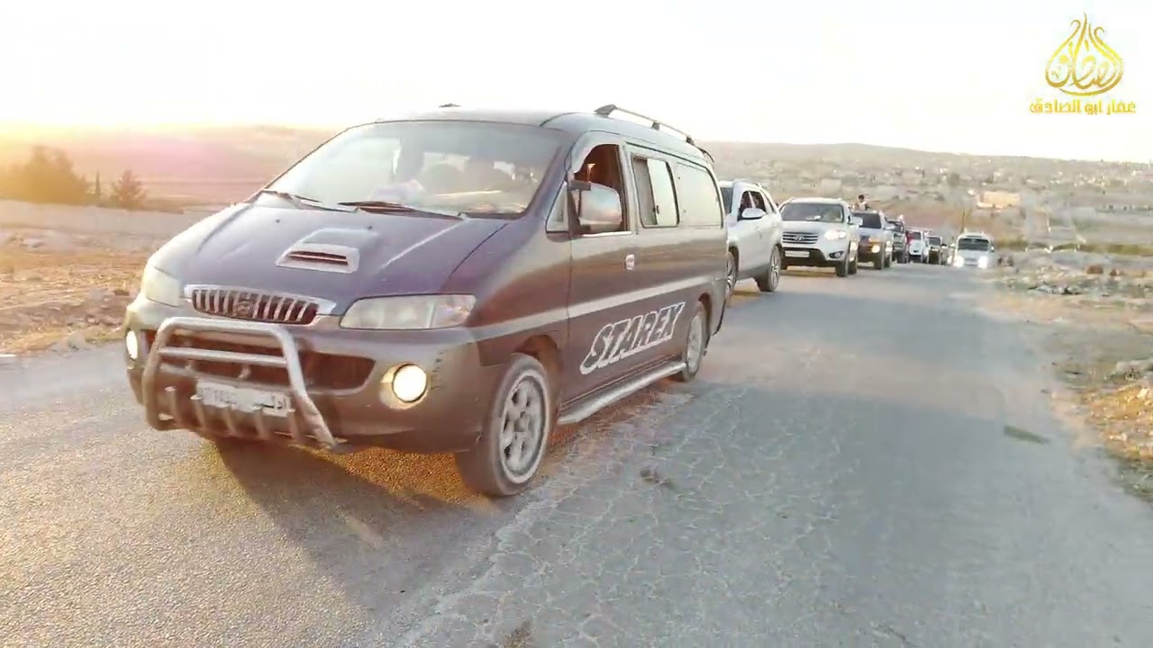 زفة سيارات العريس الغالي صالح محمود عرعور أفراح خان العسل الكرام