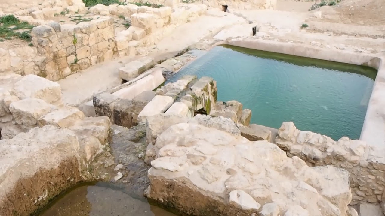 Archaeological Excavations in Ein Hanniya Park in Rephaim Valley National Park