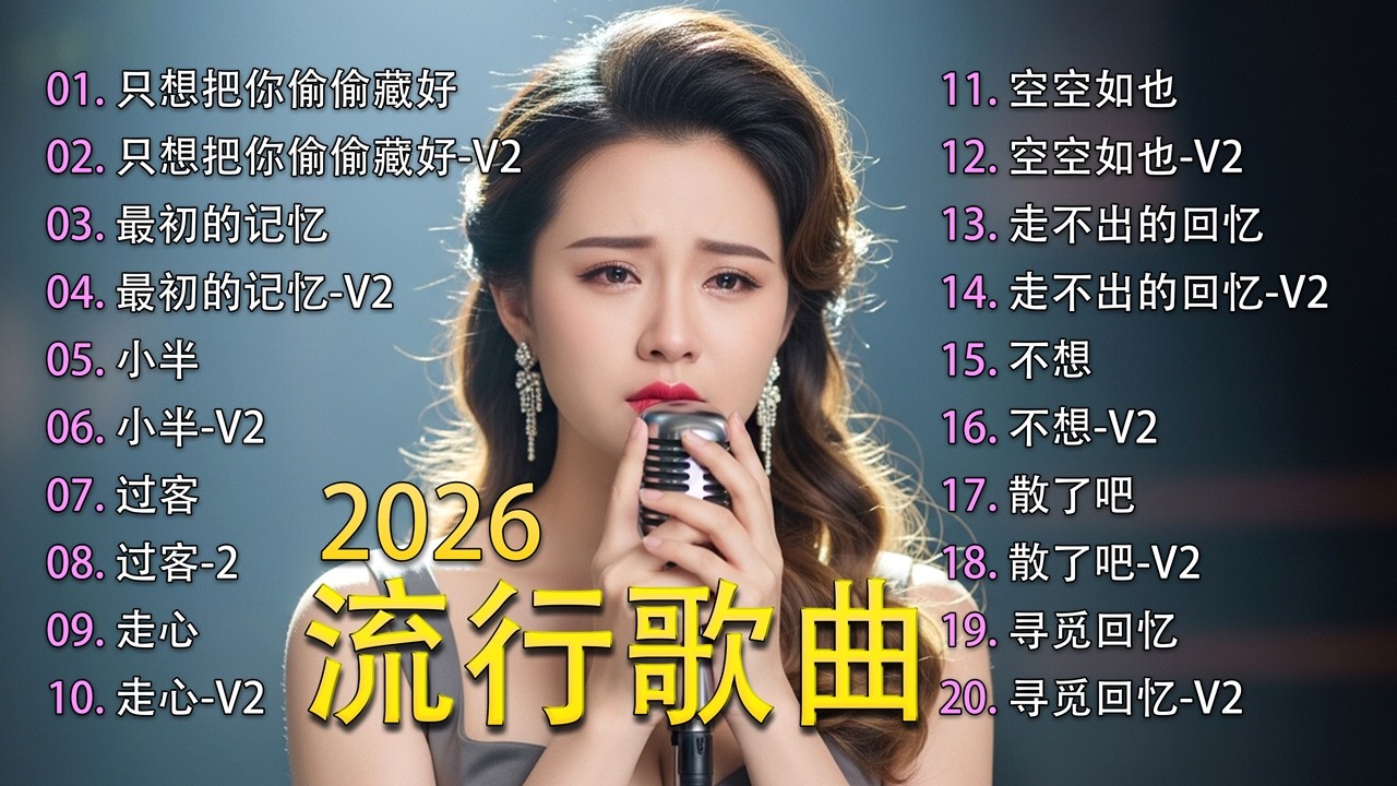 2026 流行歌曲 - 走不出的回忆 (Top Chinese Songs 2026)🎶 | Music Lusi