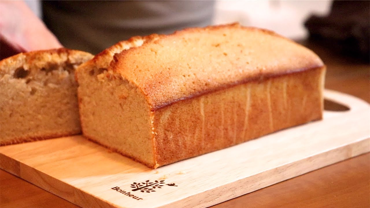 【卵白消費】パウンド型でしっとりフィナンシェの作り方/How to make a pound-shaped financier