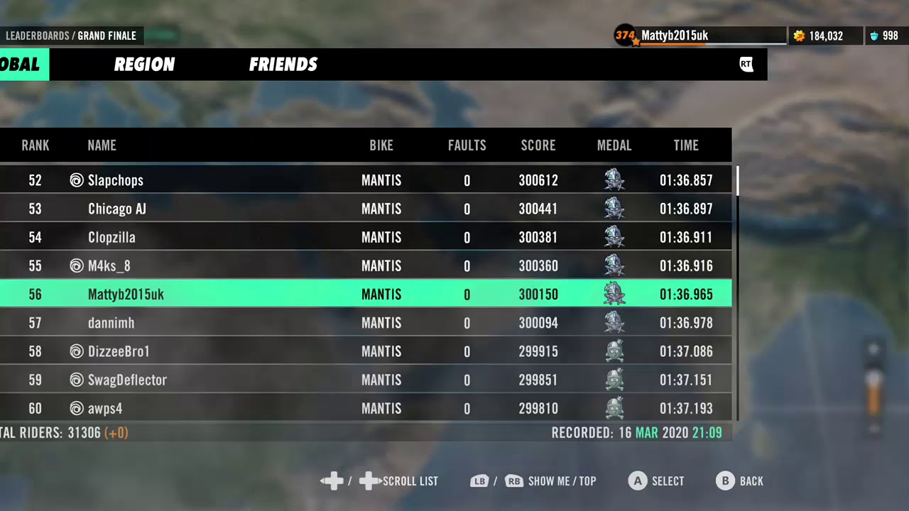 Trials Rising - Grand Finale - Diamond Medal