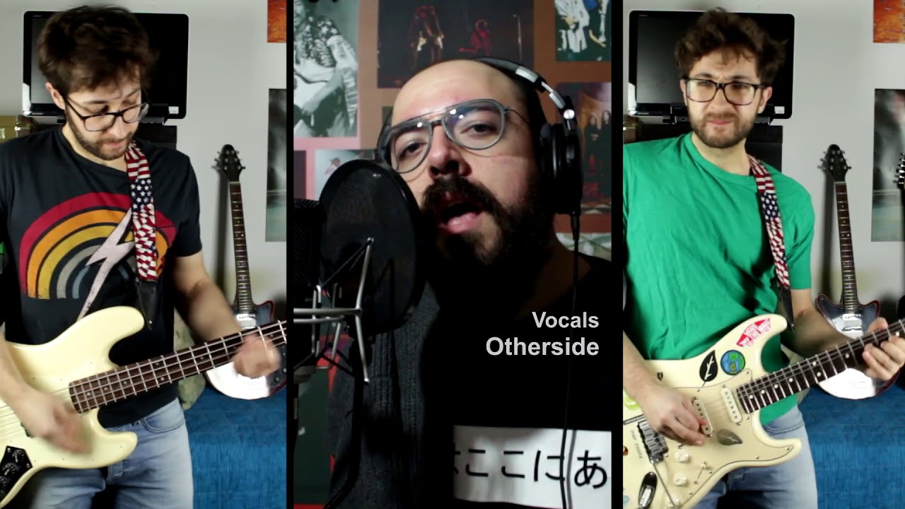 What if RHCP played 4 different songs at the same time