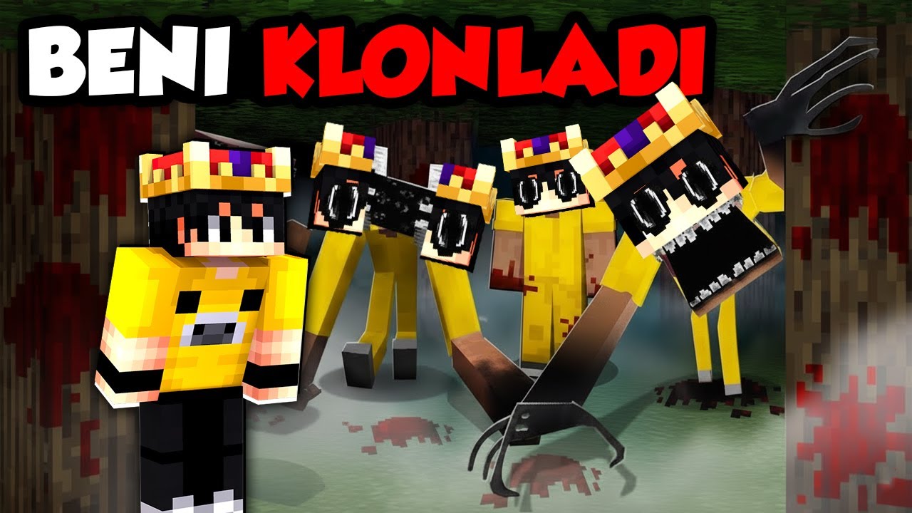 Minecraft'ta GÖRÜNTÜMÜZÜ KLONLAYAN YARATIĞI 2 SALAK ÖLDÜRDÜK!
