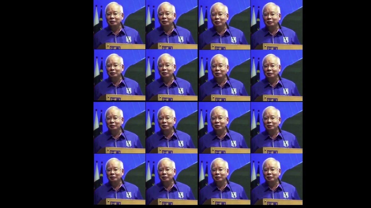 NAJIB RAZAK KEPALA BAPAK KAU 16,384 KALI (R.I.P HEADPHONE USER)