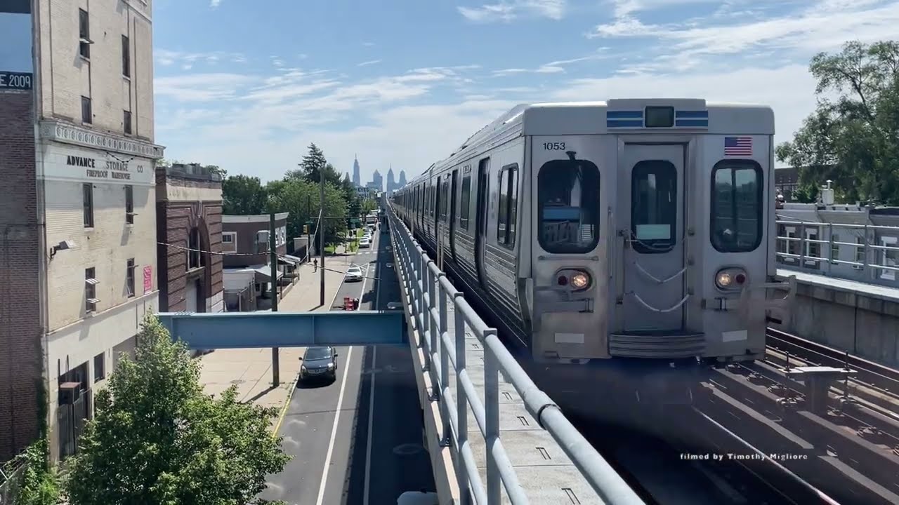 The Subway/Elevated Train in Philadelphia (MarketFrankford Line)