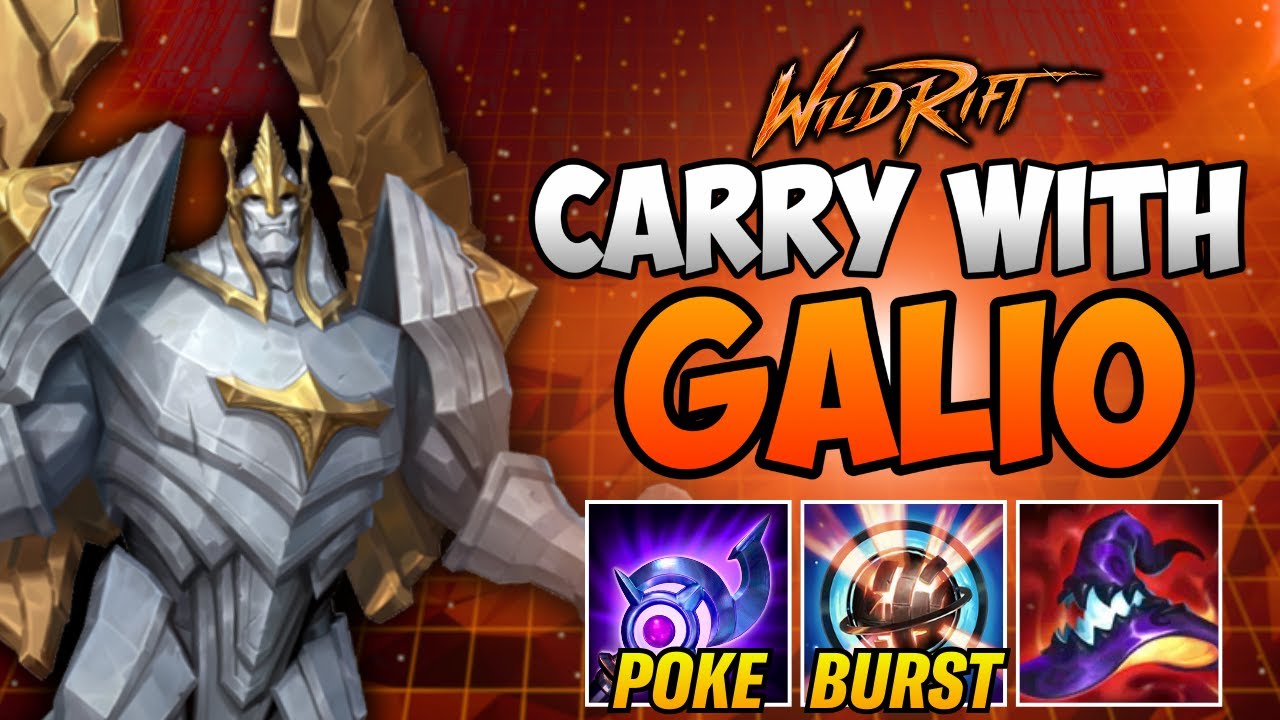 Wild Rift: ВОТ КАК НОШИТЬ С GALIO