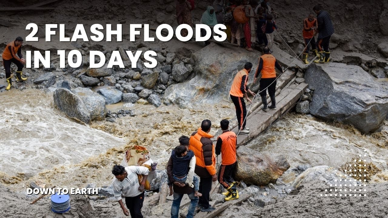 Are ‘cloudbursts’ causing devastation across the Western Himalayas?