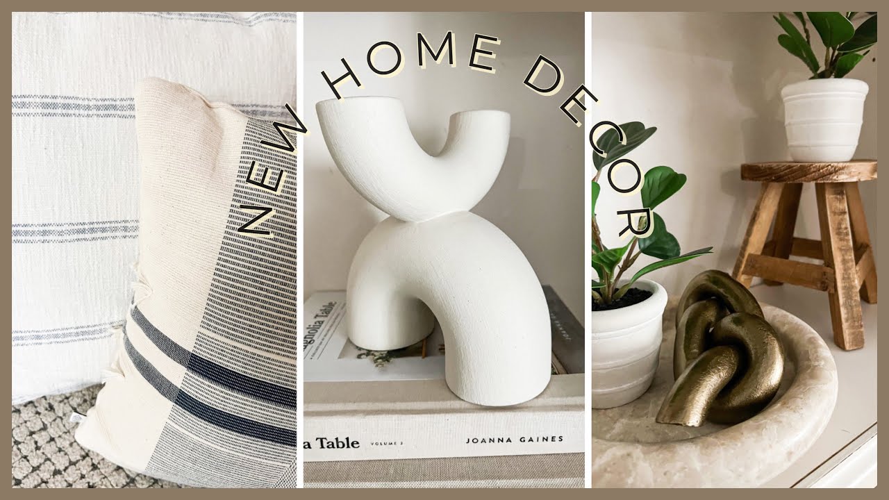 NEW HOME DECOR HAUL | SUMMER DECOR IDEAS 2022 | Modern Home Decor