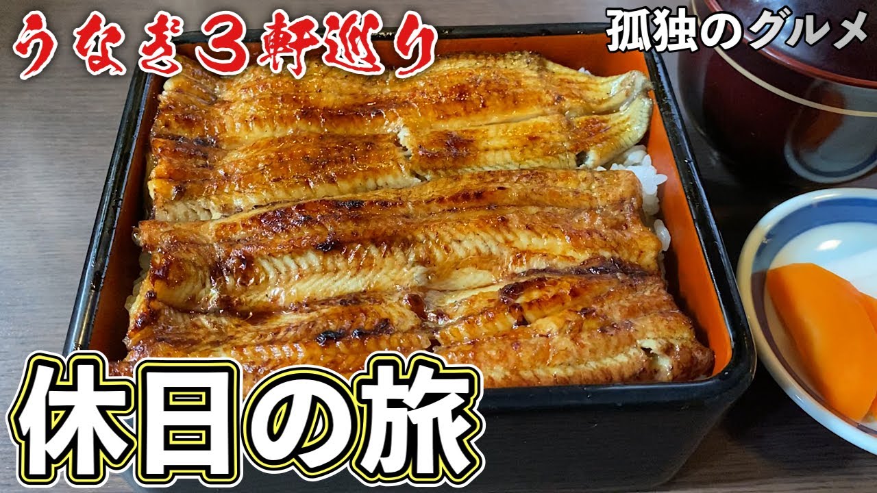おやじ食い倒れルーティン『孤独のグルメ鰻旅』うなぎの百名店へ【飯テロ】静岡県伊豆半島編/Japanese Street Food Grilled/Eel Master Unagi