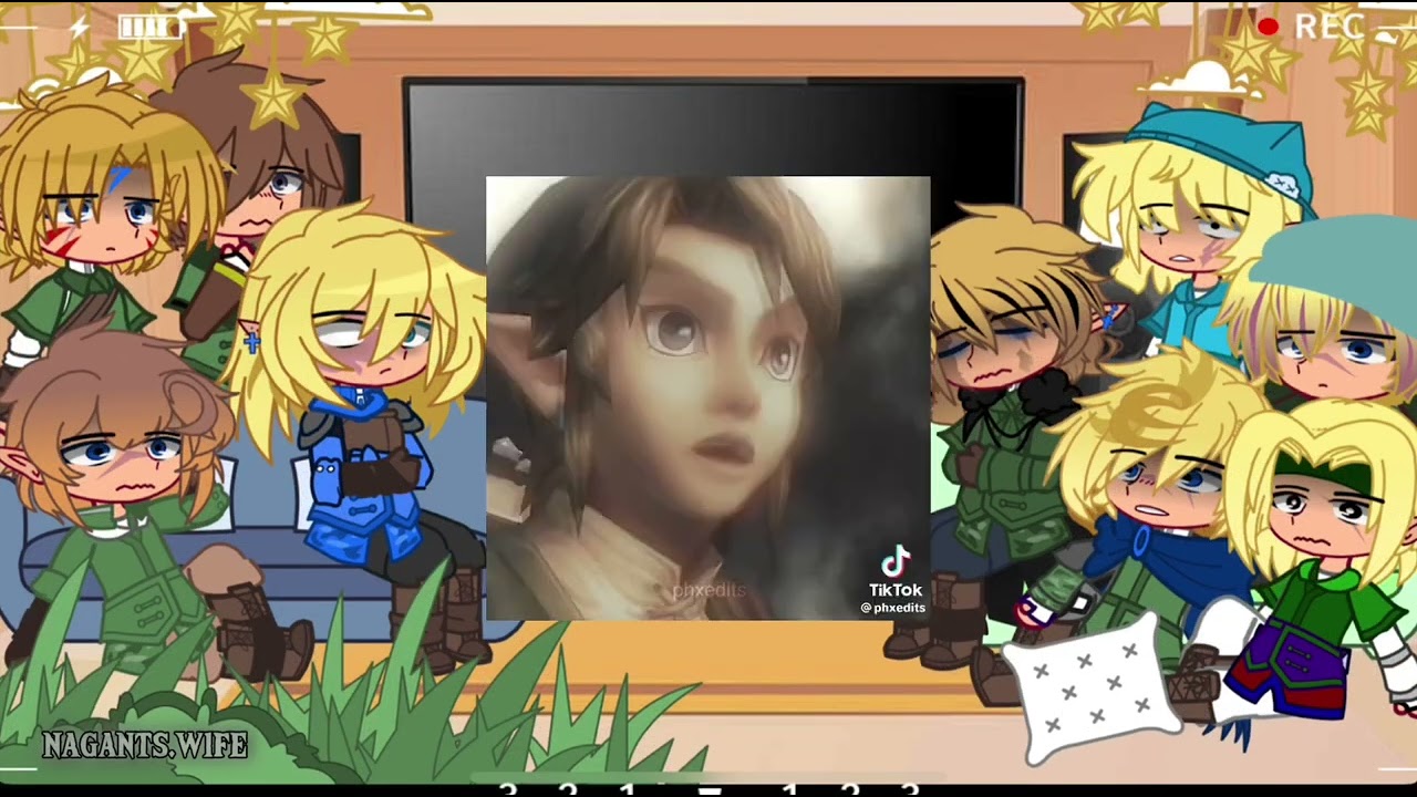 Linked universe react to Themselves - pt2 - Twilight Princess - Zeldasr1ghtarm -