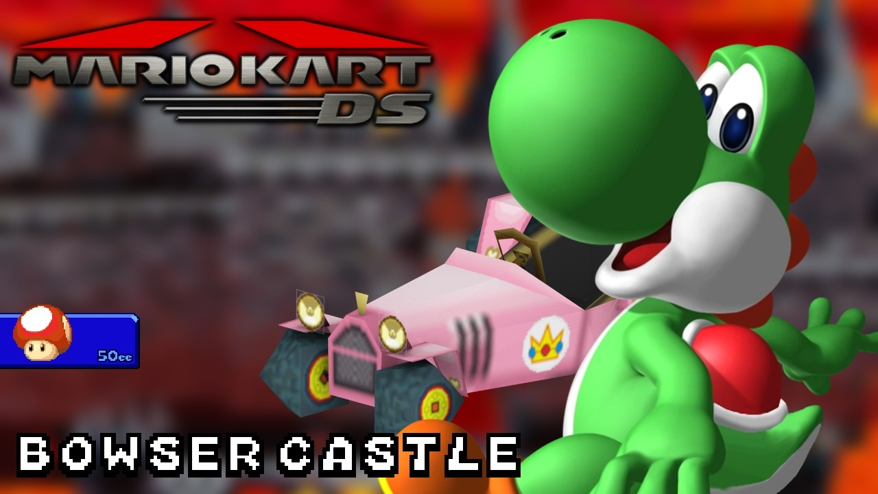 Mario Kart DS - 50cc - Yoshi - Royale - Bowser Castle | Ep. 3663