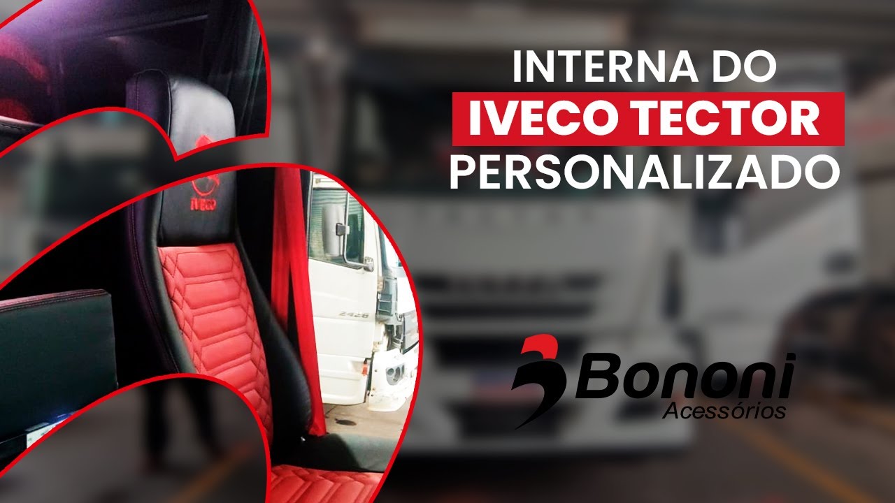 Iveco tector!😱 reforma da Interna, instalação de geladeira na cabine e muito mais! 🚛
