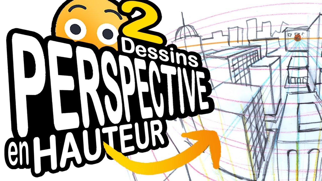 DESSINER villes & IMMEUBLES en perspective 🤪😭 (BD & manga)